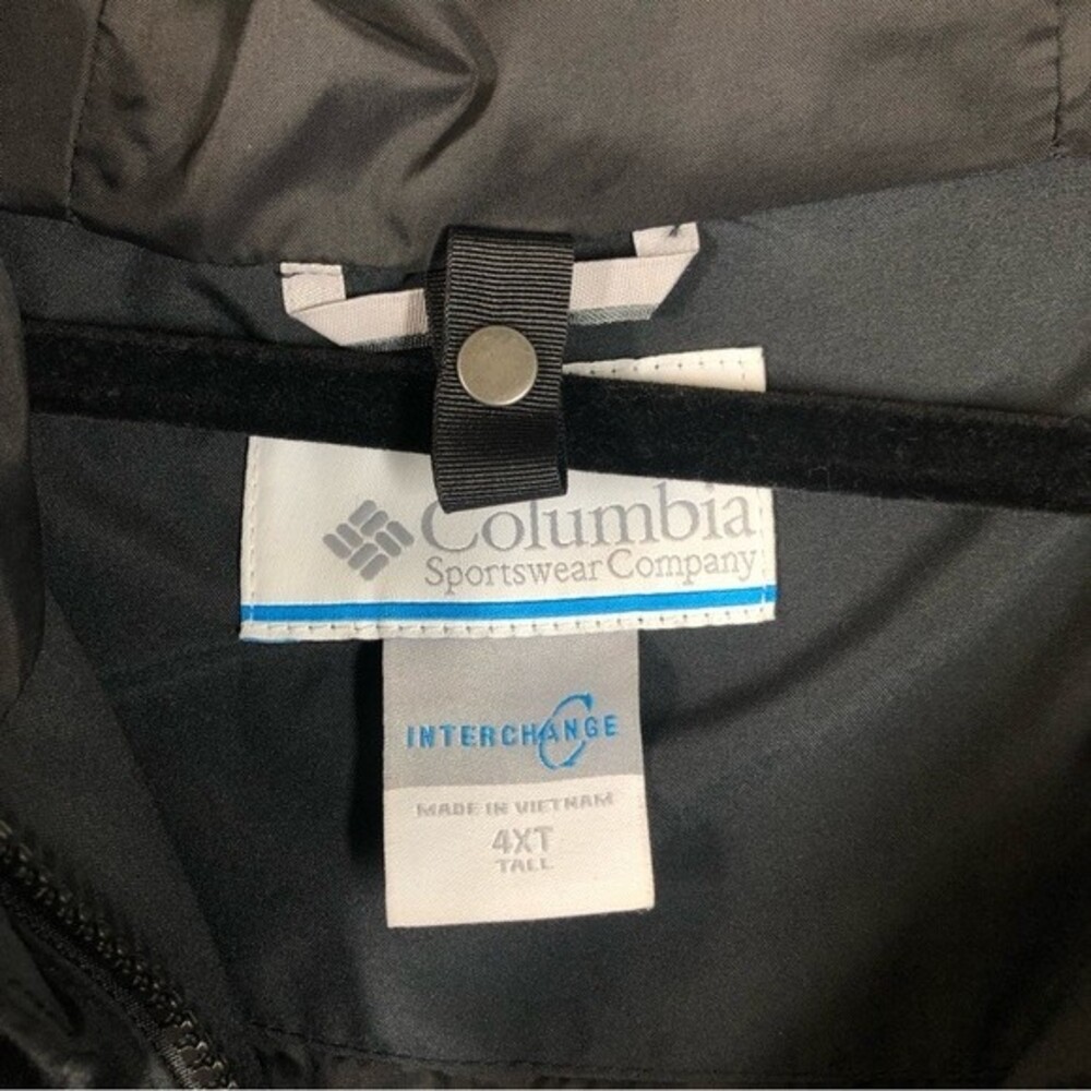 Columbia Lhotse III Interchangeable Jacket Black Size 4XL Tall - Picture 3 of 7